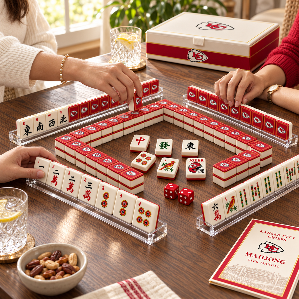 Premium KCC Mahjong Tiles Set TTMH