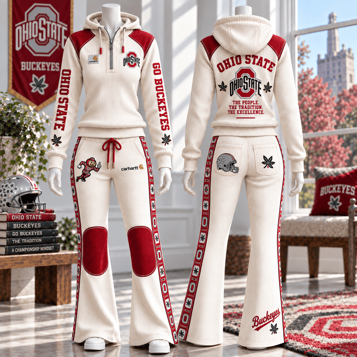 OSB Premium Heritage Half-Zip Flare Set NTNA