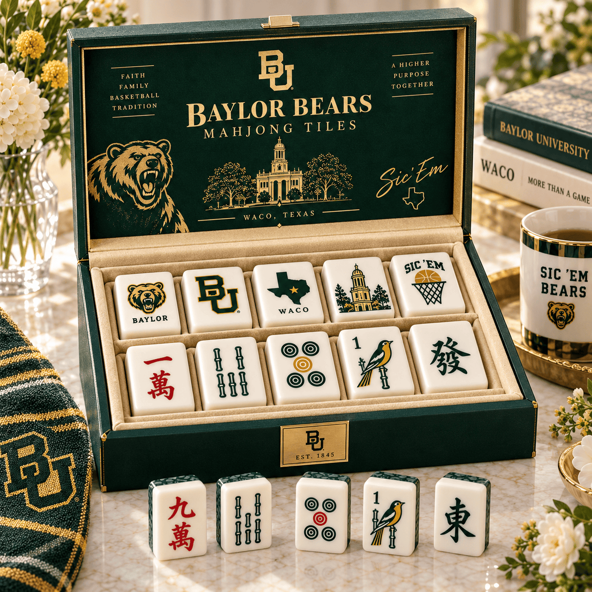 Premium BLB Mahjong Tiles Set TNSM