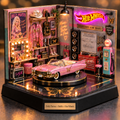 DLPT Collectible Car Garage Diorama PNPA