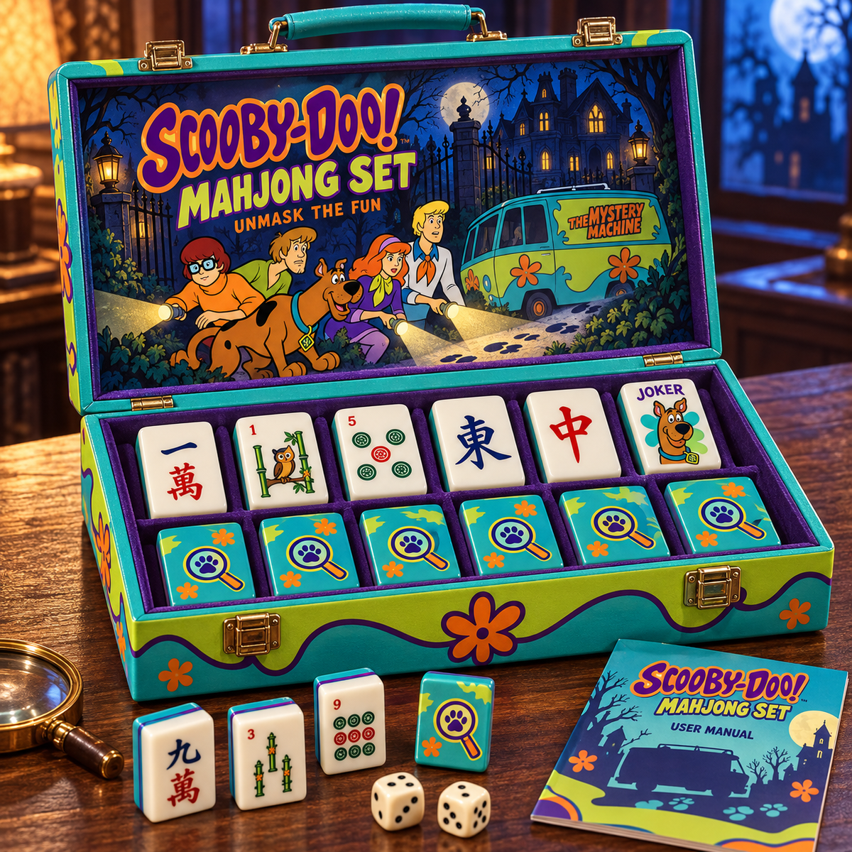 Premium SCBD Mahjong Tiles Set TNSM