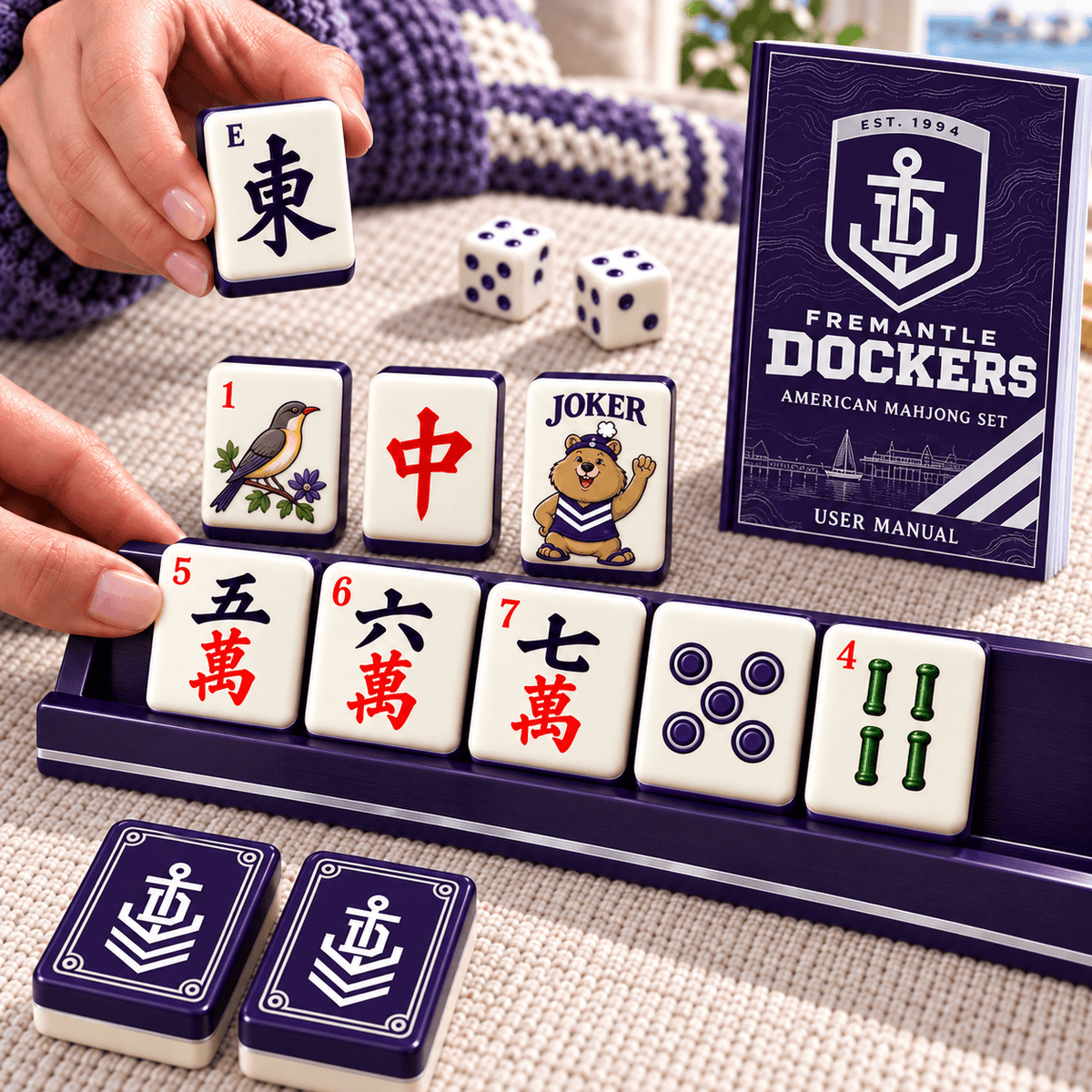 Premium FRMT Mahjong Tiles Set TTMH