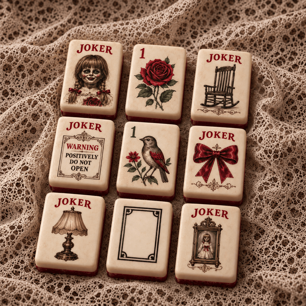 Premium ANBL Mahjong Tiles Set TNSM