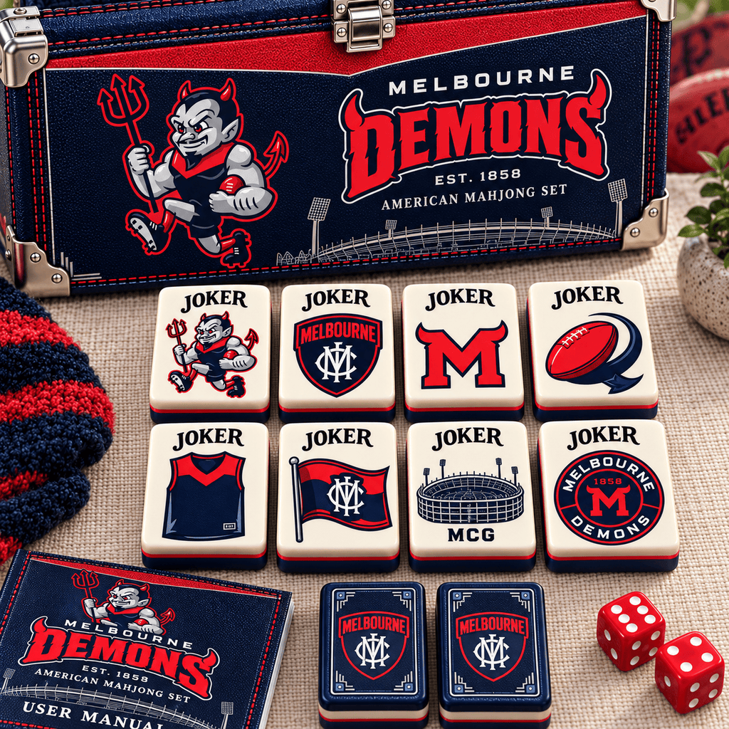 Premium MBD Mahjong Tiles Set PVNA