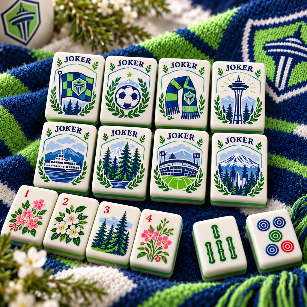 Premium SS Mahjong Tiles Set TNSM