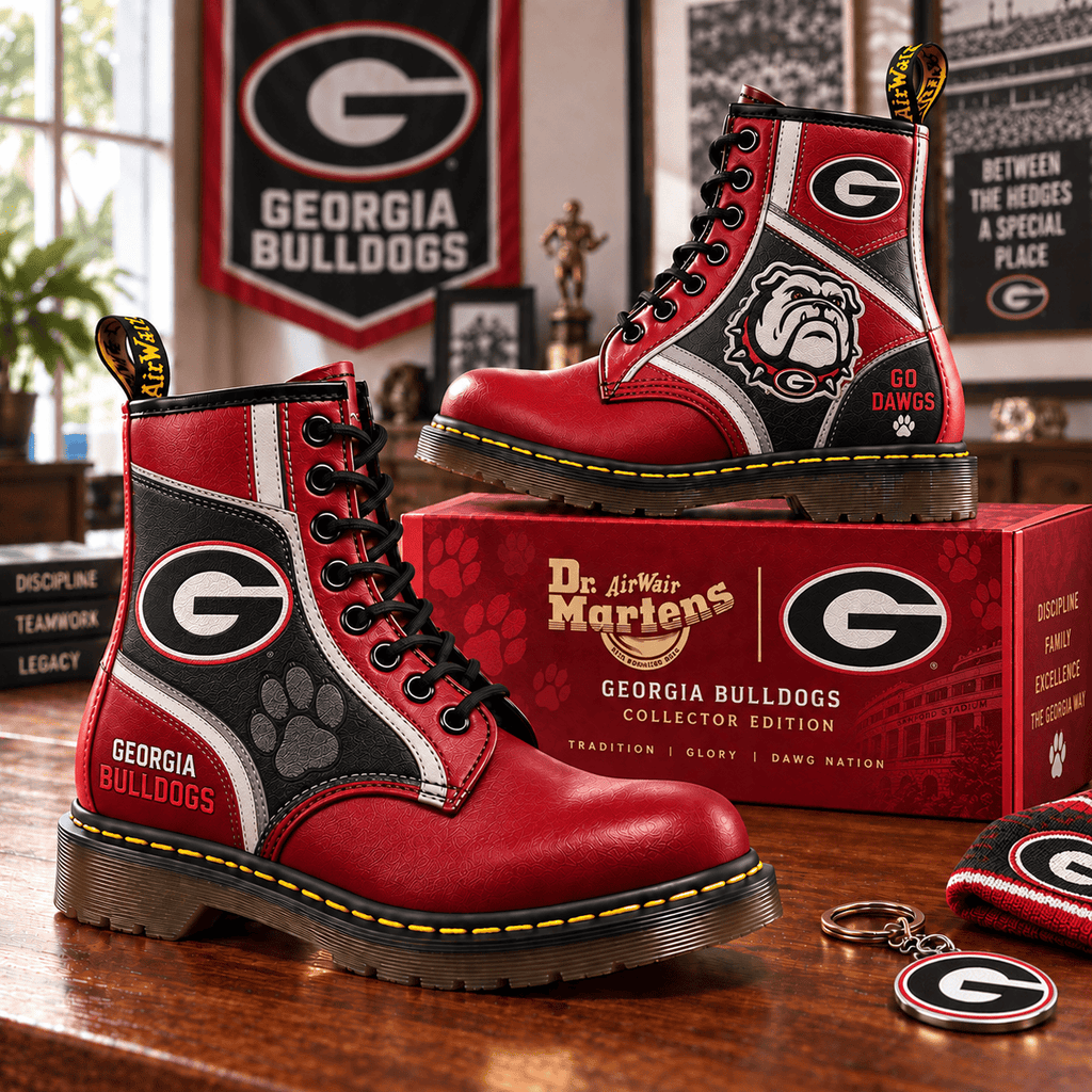 GGBD Premium Leather Lace-Up Boots LNTH
