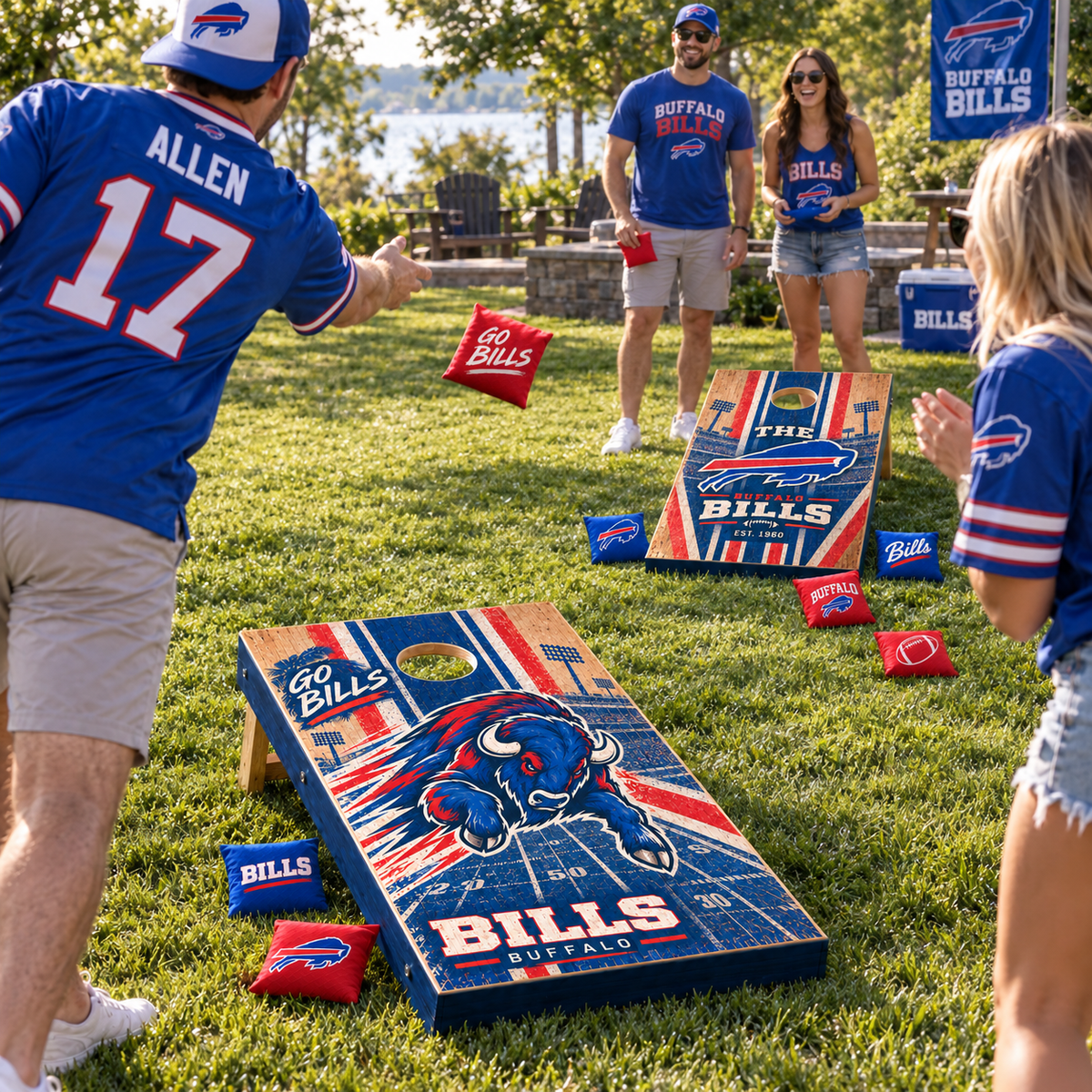 BFBL Premium Cornhole Game Set NTNA