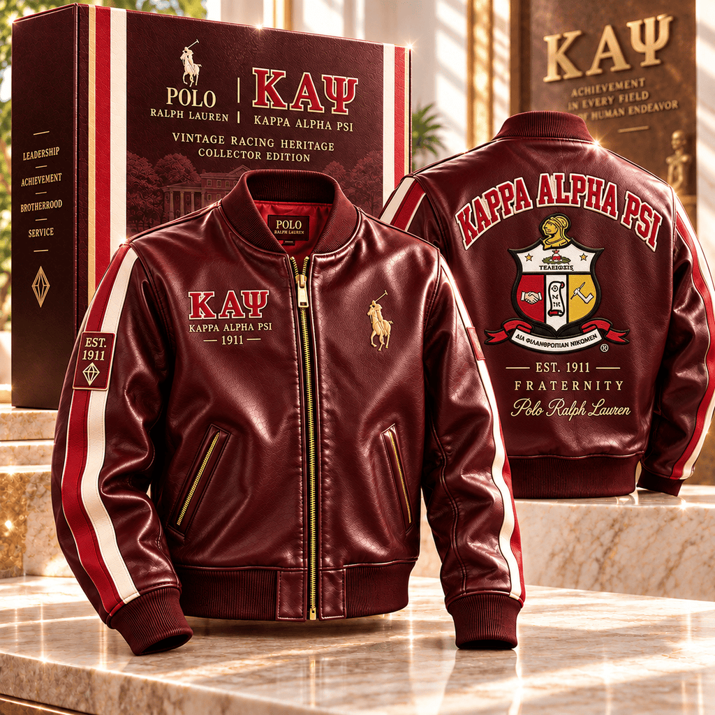 KPAP PREMIUM LEATHER BOMBER JACKET NTNA